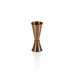 Was Germany Jigger, Ø 4,5 cm, Höhe 11,5 cm, 2,5/5 cl, bronze, Chromnickelstahl, PVD Beschichtung