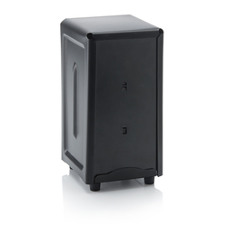 Was Germany Serviettenspender, 10 x 12 x 19,5 cm, schwarz, Stahl