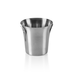 Essentials Piccolo Wein-/Sektkühler Set, Ø 11,5 cm, Höhe 11 cm, Set á 4 Stück, Chromnickelstahl