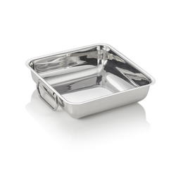 Was Germany Bräter, 25 x 25 x 7 cm, Chromnickelstahl