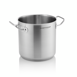 Chefproof Suppentopf, Ø 24 cm, 10 ltr., Chromnickelstahl 18/10