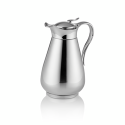 Was Germany Isolierkanne, 0,6 ltr., Ø 10,5 cm, Höhe 10,5 cm, Chromnickelstahl 18/8