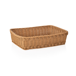 Weaver Pro Korb Systemkörbe, 40 x 30 x 10 cm, beige, Polypropylen