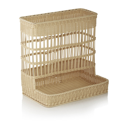 Weaver Pro Brötchenschütte Systemkörbe, 60 x 49 x 60,5 cm, hellbeige, Polypropylen