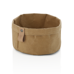 Was Germany Brottasche CRAFT & CRUMBLE, Ø 17 cm, Höhe 11 cm, khaki, Kraft Paper