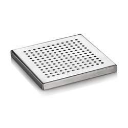 Was Germany Abtropfblech, 15,3 x 15,3 x 1,5 cm, Chromnickelstahl