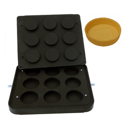 Neumärker Zylinder Wechselplatten für Tartlet-Basisgerät 