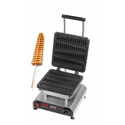 Neumärker Waffeleisen Thermocook® inkl. Lolly-Waffel Wechselplatten (Gusseisen) 