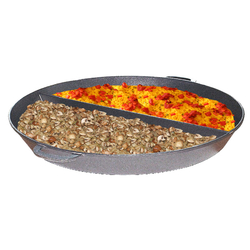 Neumärker Großraumpfanne Ø 800 mm mit 2-Teilung 