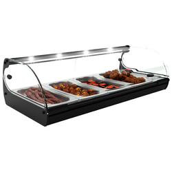 Neumärker Warmhaltevitrine Cristal 4 4x GN 1/3 x 40 mm