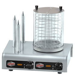 Neumärker Würstchenwärmer Hot-Dog mit seitlichen Stäben 