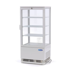 Maxima Gastro Kühlvitrine - 78 l - 43 cm - Weiß