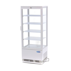Maxima Gastro Kühlvitrine - 98 l - 43 cm - Weiß
