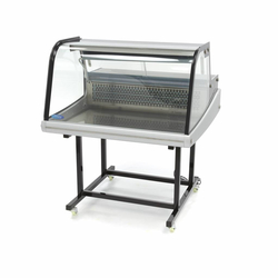 Maxima Gastro Kühlvitrine - 175 l - 92 cm - mit Ständer