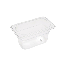 Maxima Gastro Gastronormbehälter - 1/9 GN - 10 cm Tief - Polycarbonat