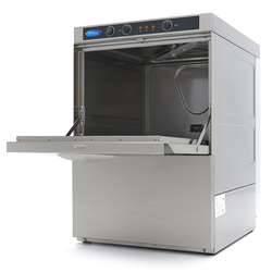 Maxima Gastro Gläserspülermaschine - 35 x 35 cm - mit Abfluss, Spülenhilfe und Seifenpumpe