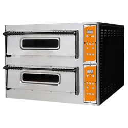 Prismafood Pizzaofen Deluxe Vollschamott digital - 2 Kammern