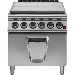 Prismafood Elektro Glühplattenherd mit 4 Zonen und Backofen