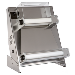 Prismafood Teigausroller - 2 Rollen/obere gerade - Pizzadurchmesser: 26-45 cm - Teiggewicht: 220-1000 gr