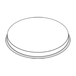 Prismafood Matrize zum Abdecken Ø 5 cm für MPF 1,5