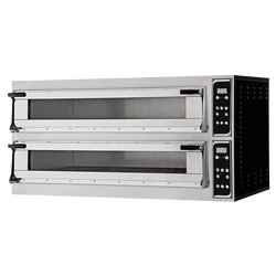Prismafood Pizzaofen Virtuoso Vollschamott BREIT - 2 Kammern