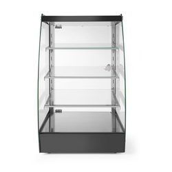 Hendi Offene Vitrine mit Regalablagen 75 L, 230V/2W, 415x390x(H)716mm