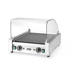 Hendi Glasabdeckung für Rollengrill, Für Rollengrill - 7 Rollen (268506), 470x325x(H)240mm