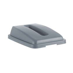 Hendi Deckel mit Öffnung für 60 l Abfalleimer, Hellgrau, 660x470x(H)30mm