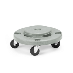 AmerBox Wagen für Abfalleimer rund, Passend für 691403, ⌀400x(H)165mm