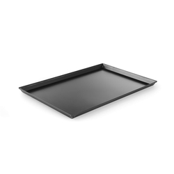 Hendi Pizzablech rechteckig, 600x400x(H)25mm