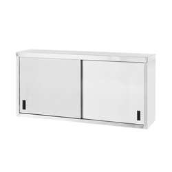 Hendi Hängeschrank – verschweißt, mit Schiebetüren, Profi Line, 1000x400x(H)600mm