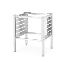 Hendi Ständer für GN 1/1-Backöfen, Millenial Smart Gastro, Black Mask Gastro, Touch Screen Gastro, 610x560x(H)770mm