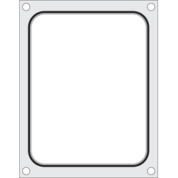 Hendi Matrize für Versiegelungsmaschine, ein Behälter (227x178 mm)