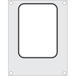 Hendi Matrize für Versiegelungsmaschine, ein Behälter (187x137 mm)