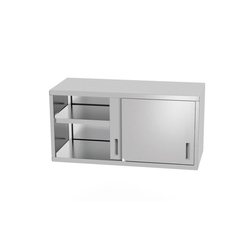 Hendi Wandschrank – verschweißt, mit Schiebetüren, Profi Line, 800x300x(H)600mm