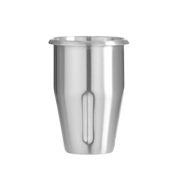 Hendi Edelstahlbecher für Milchshake-Mixer - Design by Bronwasser, 0,5L, ⌀113x(H)160mm