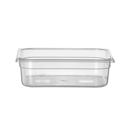 Hendi Gastronorm-Behälter 1/2, Profi Line, GN 1/2, 6,5L, Transparent, 325x265x(H)100mm