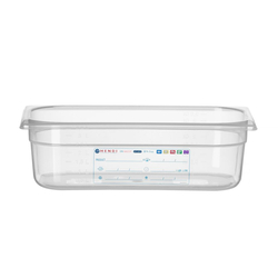 Hendi Gastronorm-Behälter 1/3, GN 1/3, 4L, Transparent, 325x176x(H)100mm