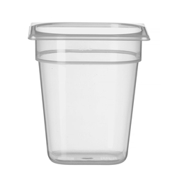 Hendi Gastronorm-Behälter 1/6, Profi Line, GN 1/6, 3,4L, Transparent, 176x162x(H)200mm