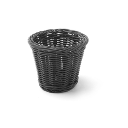 Hendi Snack-Korb, Schwarz, ⌀130x(H)110mm