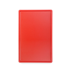 Hendi Schneidbretter HACCP Gastronorm 1/1, GN 1/1, Rot, 530x325mm