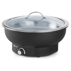 Hendi Chafing Dish Tesino, elektrisch, Kitchen Line, 6,8L, 230V/500W, ⌀405x(H)240mm