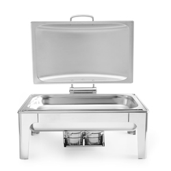 Hendi Chafing Dish GN 1/1, satiniert, Profi Line, 9L, 570x430x(H)290mm