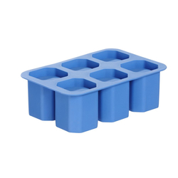 BarUp Eiswürfelform, Shotglas, Blau, 125x190x(H)60mm