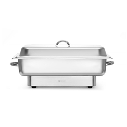 Hendi Chafing dish elektrisch Pollina, Profi Line, 9L, Silber, 230V/900W, 587x440x(H)273mm