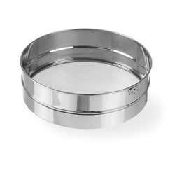Hendi Backsieb, rund, für Puderzucker, ⌀250x(H)75mm