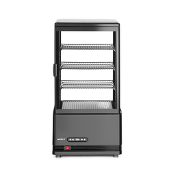 Arktic Aufsatz-Kühlvitrine 68 Liter, Schwarz, 230V/170W, 444x397x(H)875mm