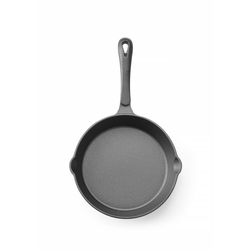 Hendi Gusseisenpfanne, Schwarz, ⌀200x(H)40mm
