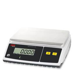 ADE Zweibereichs-Kompaktwaage mit Eichzulassung, Serie ADE GW400, 15 kg, Höchstlast: 15 kg