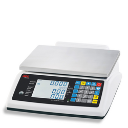 ADE Geeichte Zweibereichs-Ladenwaage ADE LWX200, 6 kg, Höchstlast: 6 kg